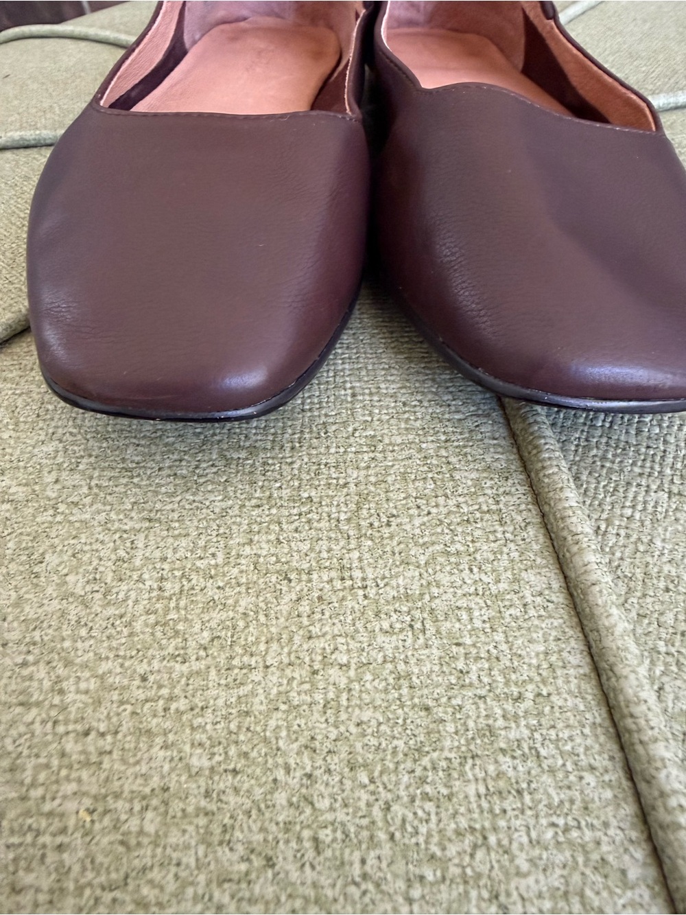 Madewell Greta Mary Jane Ballet Flats SoSoft Leather 7.5 Coffee Bean Brown - Picture 3 of 10